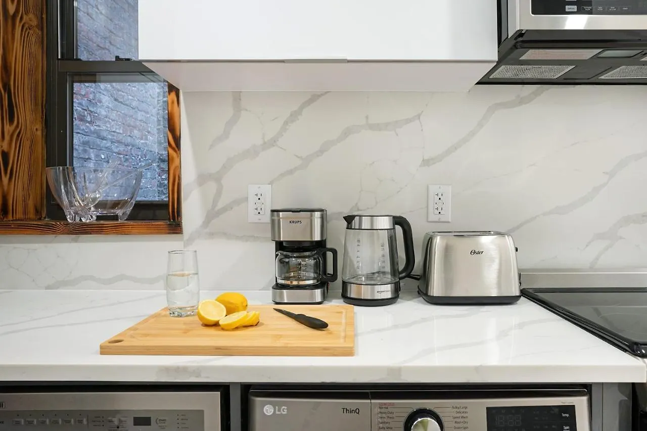 48-3Rw Brand New 1Br Prime Hells Kitchen - W D Apartment New York